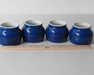 Four Hall bean pots