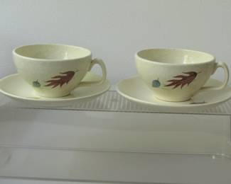 Pair of Franciscan Cups and Saucers