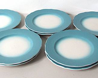 Eight Jackson restaurant ware plates