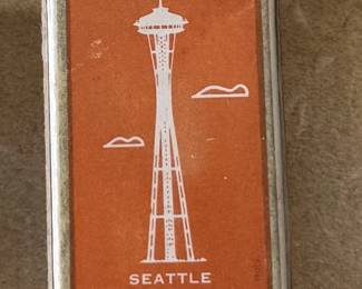 Match box from the Space Needle