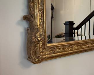 19th Century Gilt Mirror,  57 x 33 in 