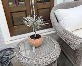 Restoration Hardware Hampshire side table (#1)