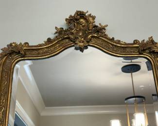 19th Century Gilt Mirror,  57 x 33 in 