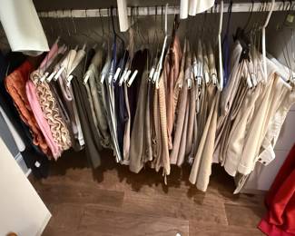 Womens high end/designer clothing (Size M-L shoes size 39 1/2 (9.5) ). Brands: Prada, Manolo Blahnik, Gucci, Ralph Lauren black & purple labels, Burberry, Gorgio Armani, Chloe,  MaxMara, Rag & Bone, Theory, Vince, Silk & Cashmere items and SO much more! 