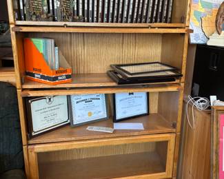 Lawyers bookcase, 5 shelves