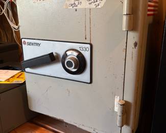 Safe with combination