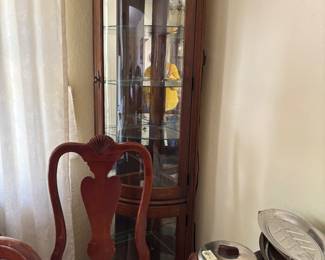 Corner Curio Cabinet