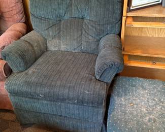 Rocking Glider with Footstool