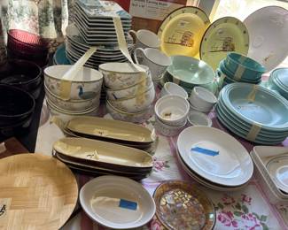 Peacock Dishes