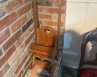 Vintage baby stroller 