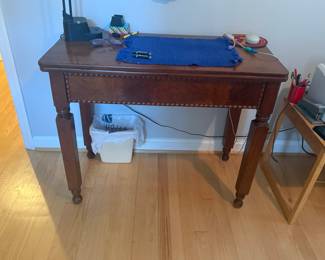 Game Table 
29” H x 45.75” L x 17.5 D