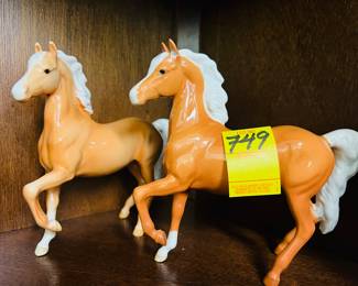 Lot of beautiful collectibles. Beswick Horses.
