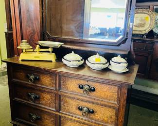 Several nice pieces of furniture for your home, office or shop.