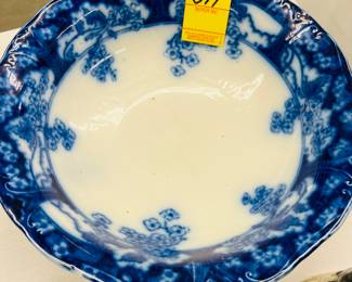 Dreamy Flow Blue China in this Auction!
