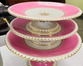 Victorian dessert ser circa 1880.
