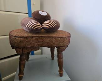 vintage footstool