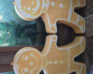 gingerbread blowmolds