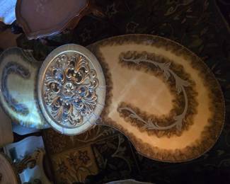 vintage coffee table (top glass needs repair)