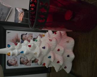 ceramic light up tree