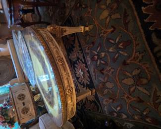 vintage coffee table (top glass needs repair)