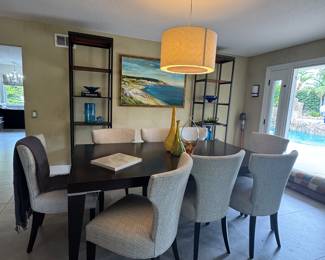 Contemporary dining set