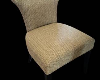 Off white dining chairs by Crate & Barrel