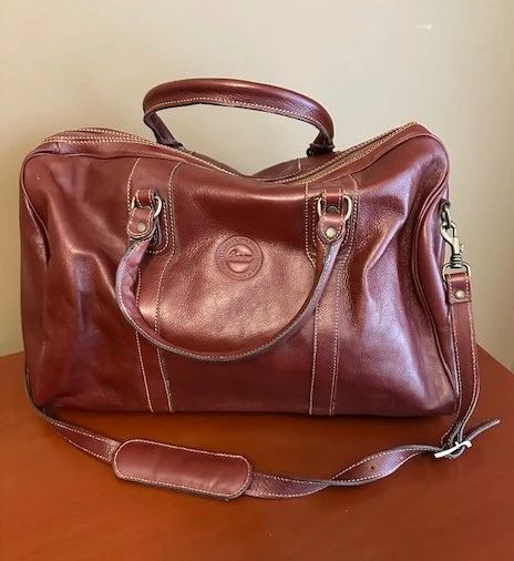 Cenzo Leather Duffle Bag