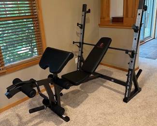 Marcy Olympic Weight Bench.