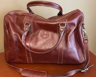 Cenzo Leather Duffle Bag