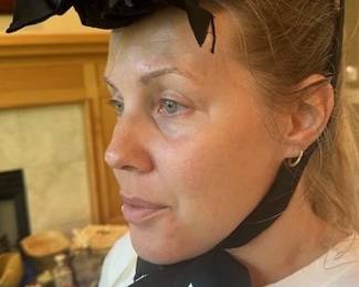 Victorian Mourning Bonnet 