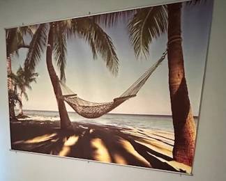 Hammock Wall Mural by Pottery Barn
