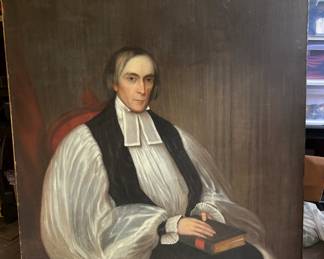 Large original oil painting from the 1800s
