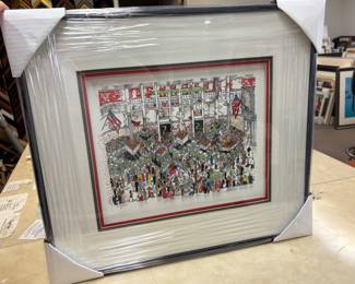 Charles Fazzino signed limited edition.