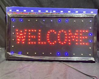 LED Welocme SIgn