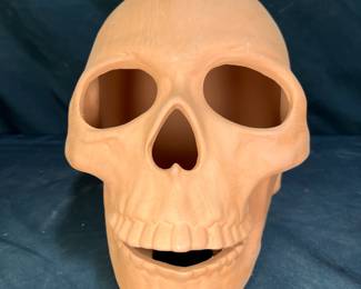  Large Terracotta Skull Halloween Decor