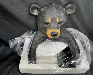 Wildlife Inspired Bear "Hugo" Toilet Paper Holder