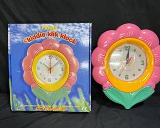  New in Box Kiddie Klick Klock Night Light