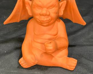 Terracotta Halloween Decor Gargoyle Lububus
