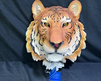 DWK Corp Exotica Orange Tiger Head Wall Hanging