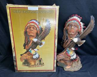  Indian Collection Desert Eagle Indian Sculpture