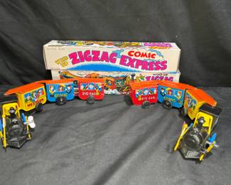 Comic Wind Up ZigZag Experss