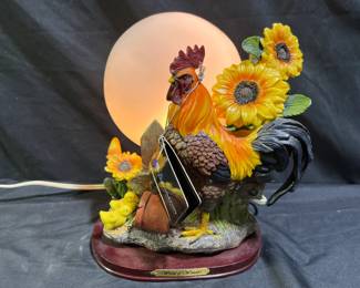 World Of Wonders Rooster Lamp