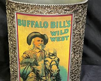 New Buffalo Bill Wild West Waste Basket