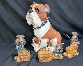 Dog Figurine, Bulldog & More
