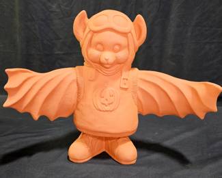 Terracotta Freddie the Bat Halloween Decor