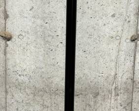 Black Metal Coat Rack