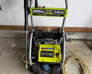 Ryobi Premium Electric Pressure Washer 2000 PSI
