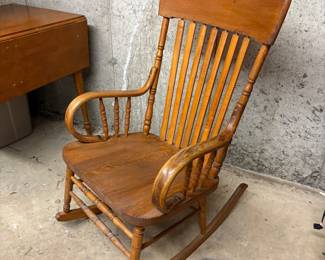 Vintage Bentwood Rocking Chair