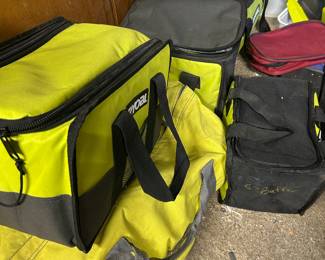Ryobi tools and bags
