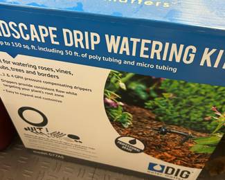Landscape drip irrigation
